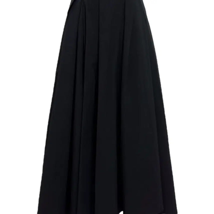 [BUNJANG] Charlotte Butik Summer Secret Banding Asymmetrical Skirt Black S / 샬롯부띠끄 썸머 시크릿밴딩 언발란스 스커트 블랙 S