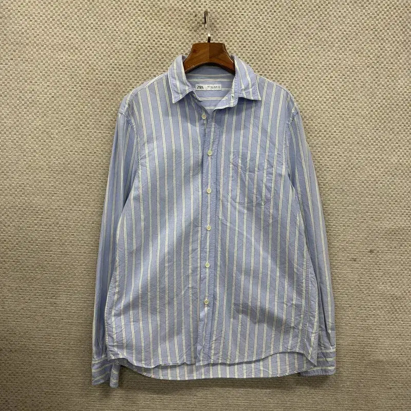 [BUNJANG] ZARA Stripe Shirt / 자라 ZARA 스트라이프 셔츠 S M12281