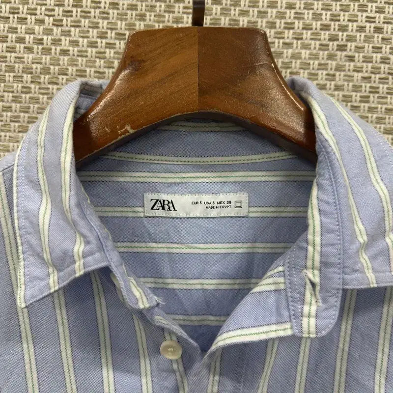 [BUNJANG] ZARA Stripe Shirt / 자라 ZARA 스트라이프 셔츠 S M12281