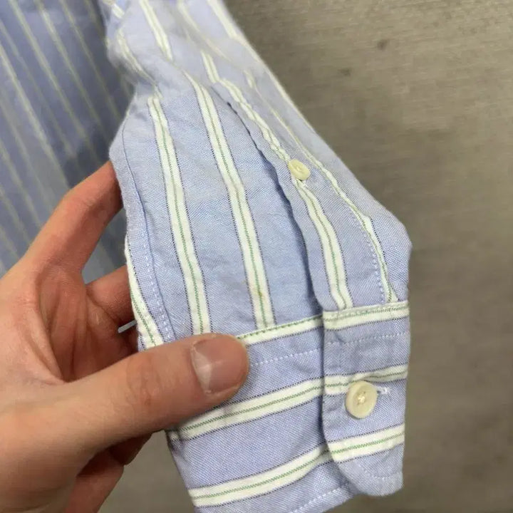 [BUNJANG] ZARA Stripe Shirt / 자라 ZARA 스트라이프 셔츠 S M12281