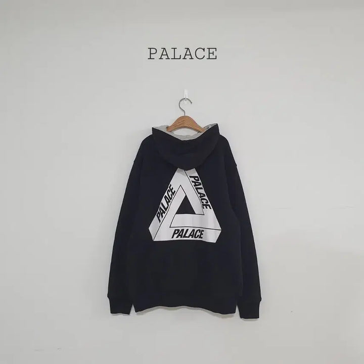 [BUNJANG] Palace Tri-Ferg Reversible Hoodie / No.26022005 팔라스 트라이버그 블랙 그레이 리버시블 후드티