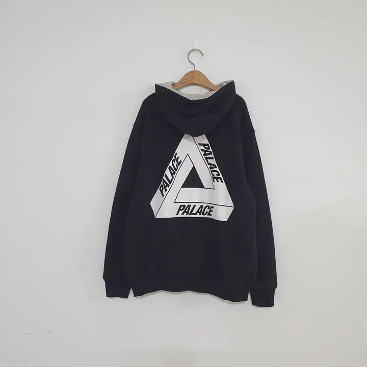 [BUNJANG] Palace Tri-Ferg Reversible Hoodie / No.26022005 팔라스 트라이버그 블랙 그레이 리버시블 후드티