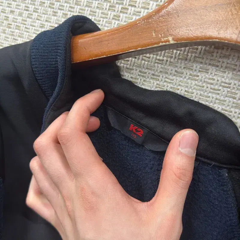 [BUNJANG] K2 M12338 Long Sleeve Shirt / K2 등산 반집업 긴팔티 115 M12338