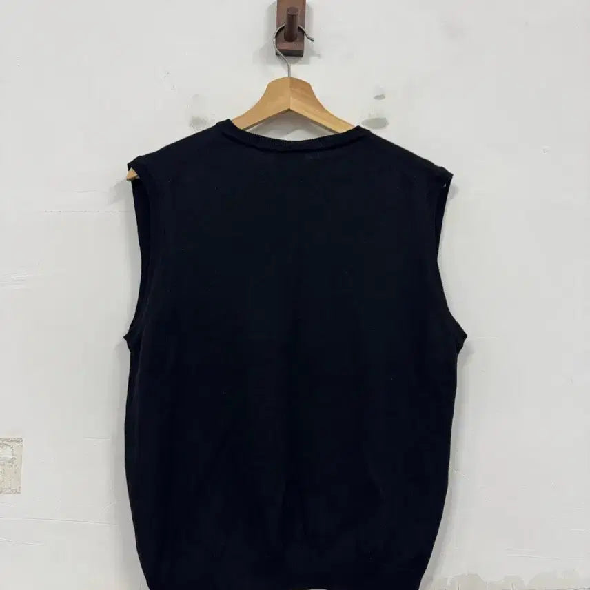 [BUNJANG] Lacoste V-neck Knit Vest / (105)라코스테 브이넥 니트 조끼