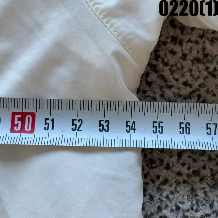 [BUNJANG] Adidas White Windbreaker Jacket S / 아디다스 화이트 바람막이 자켓 S