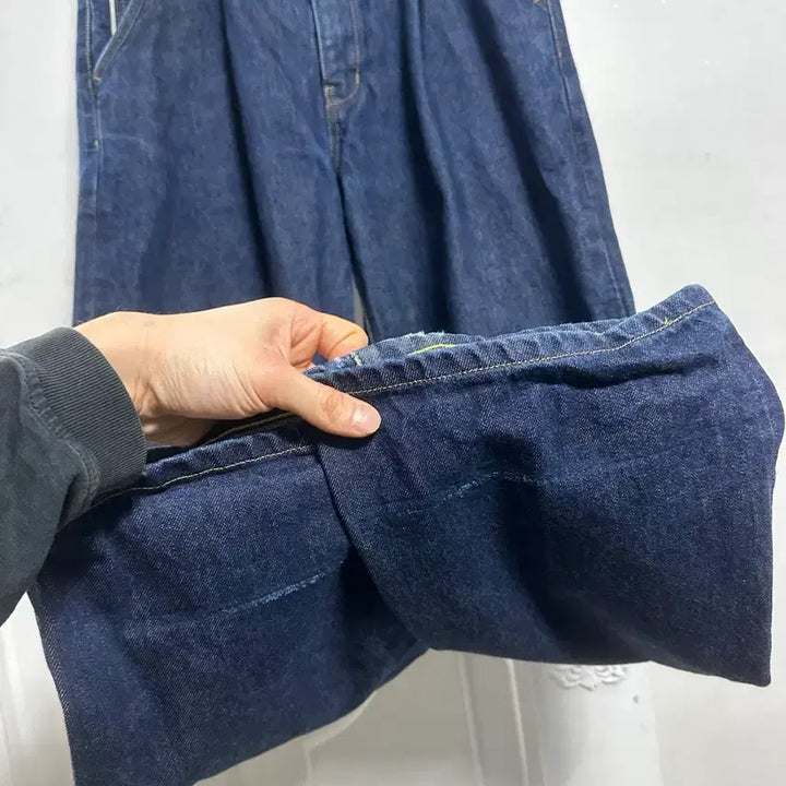 [BUNJANG] One Tuck Selvedge Denim Pants / 공백 원턱 셀비지 데님 팬츠
