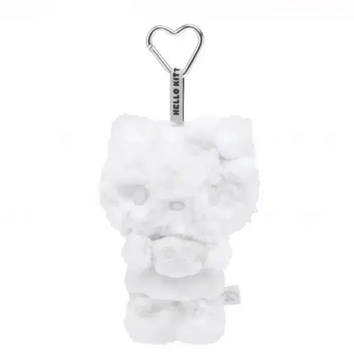 [BUNJANG] Hello Kitty Jisoo Plush Keyring Secret White Limited Edition / 헬로키티 지수 플러시 키링 시크릿화이트 한정판