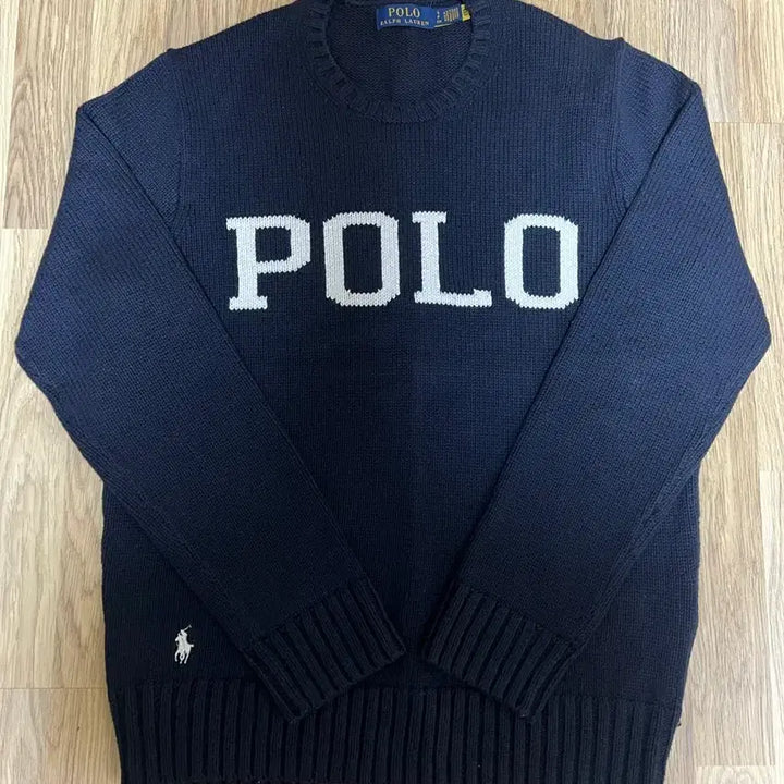 [BUNJANG] Polo Ralph Lauren Logo Knit Sweater (Size S) / 급처) 폴로 로고 니트 S사이즈 팝니다