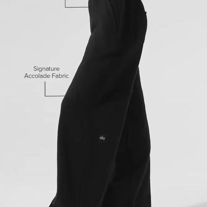 [BUNJANG] ALO Black Pants (Size S) / 알로 alo 팬츠 바지  블랙 s사이즈