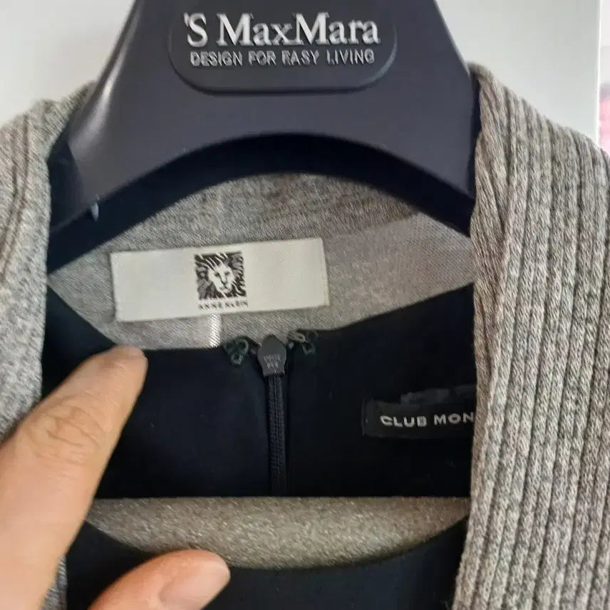 [BUNJANG] Anne Klein Long Cardigan / 앤클라인 롱 가디건