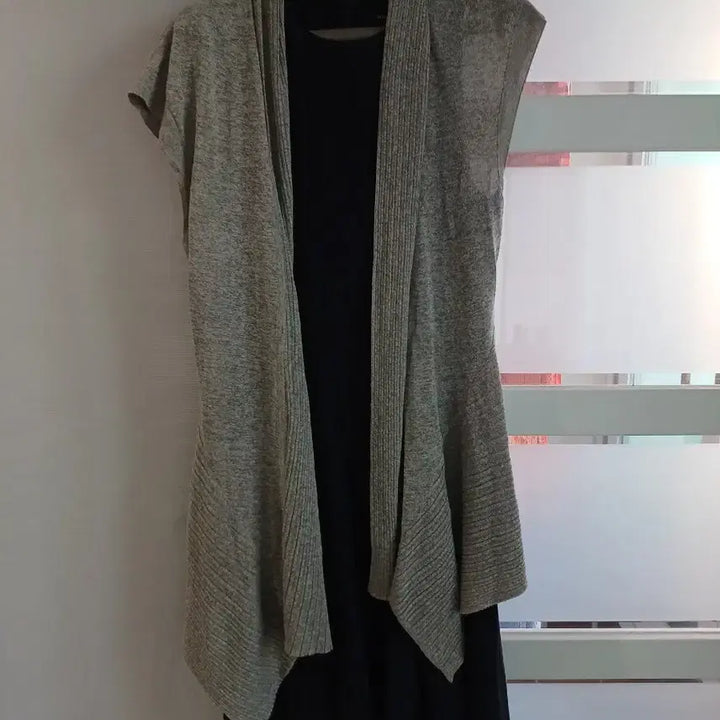 [BUNJANG] Anne Klein Long Cardigan / 앤클라인 롱 가디건