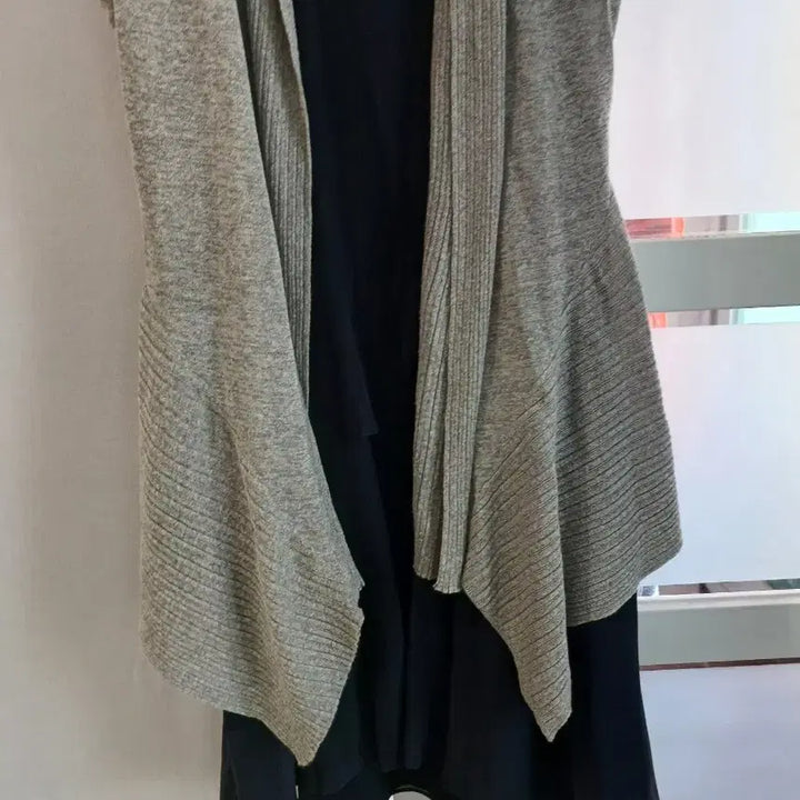 [BUNJANG] Anne Klein Long Cardigan / 앤클라인 롱 가디건