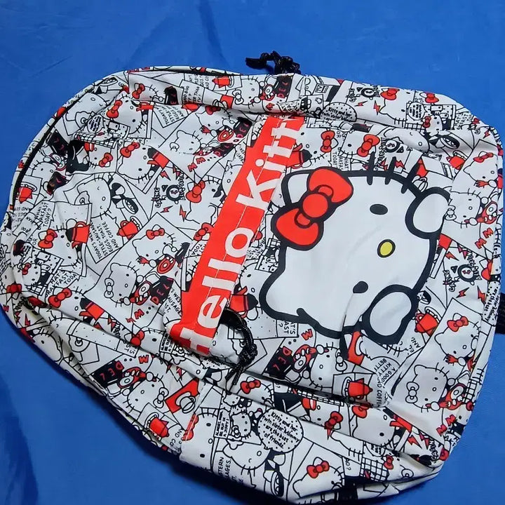 [BUNJANG] Sanrio Hello Kitty Character Print Backpack / 산리오 헬로키티 캐릭터 프린트 백팩
