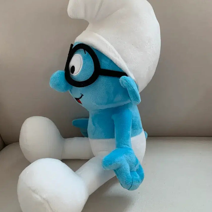 [BUNJANG] Smurfs Hefty Smurf Plush Doll / 스머프 똘똘이 봉제인형
