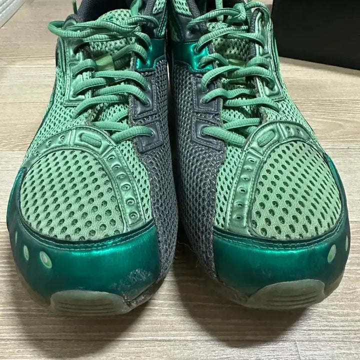 [BUNJANG] Asics Kiko Gel-Sokat Forest Green Sneakers / [285]아식스 키코 젤 소캣 포레스트 그린