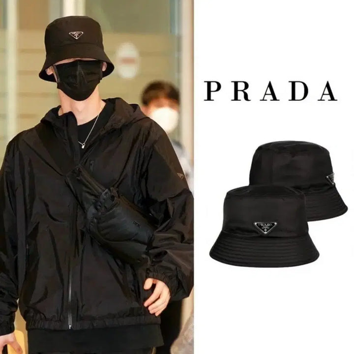 [BUNJANG] Prada Bucket Hat / 프라다 버킷햇 모자 (새상품)