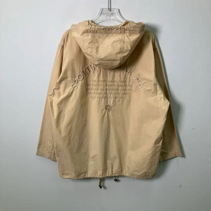 [BUNJANG] Issey Miyake High Sporting Gear Beige Windbreaker / 이세이미야케 하이 스포르팅 기어 베이지 윈드브레이커