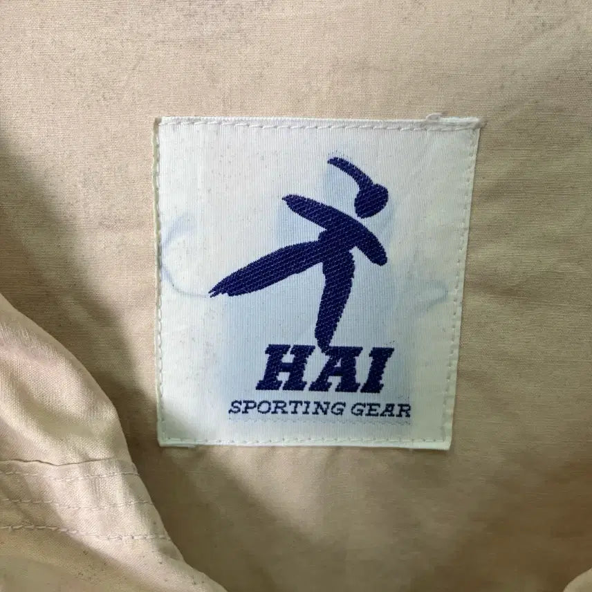 [BUNJANG] Issey Miyake High Sporting Gear Beige Windbreaker / 이세이미야케 하이 스포르팅 기어 베이지 윈드브레이커