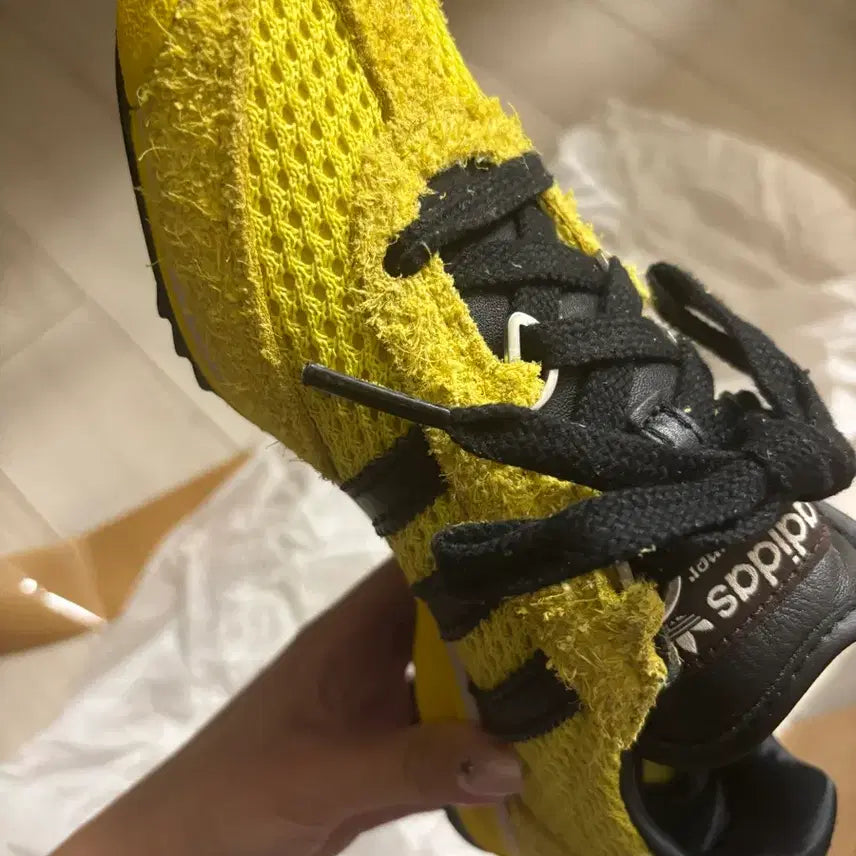 [BUNJANG] Adidas Wales Bonner Yellow Sneakers / 아디다스 웨일스 보너 옐로우 스니커즈 220(택포)
