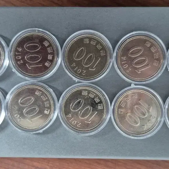 [BUNJANG] 2014 Commemorative Coin Set / 2014년 100주화  10개 39.000