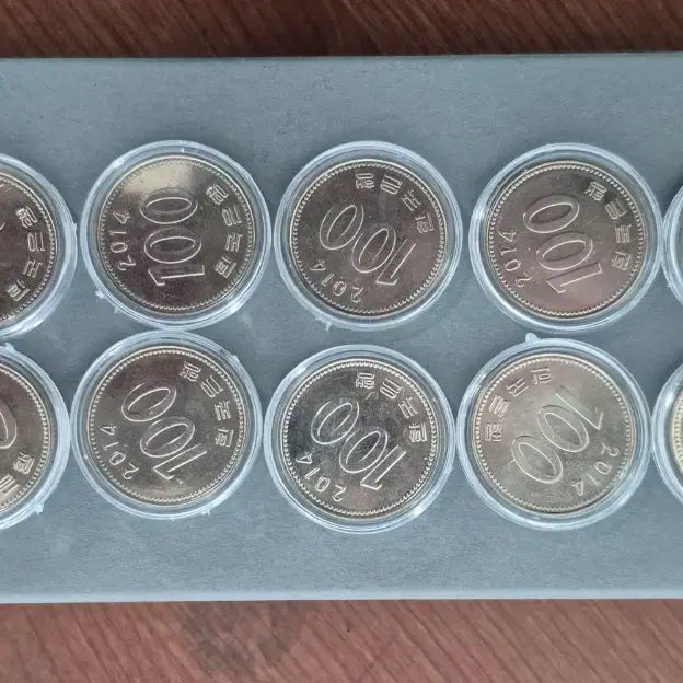 [BUNJANG] 2014 Commemorative Coin Set / 2014년 100주화  10개 39.000