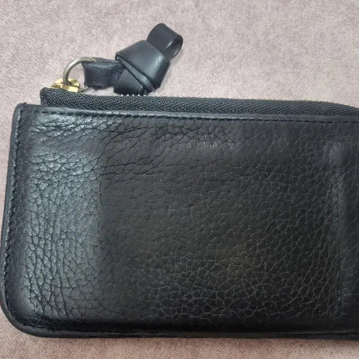 [BUNJANG] Chloé Alphabet Card Wallet - Black / 끌로에 알파벳 카드지갑 블랙