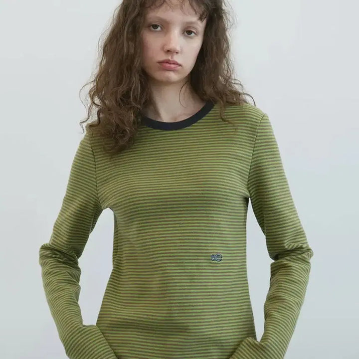 [BUNJANG] Enzo Blues Lining Stripe Lst (Green) / 엔조블루스 라이닝 스트라이프 Lst (Green)