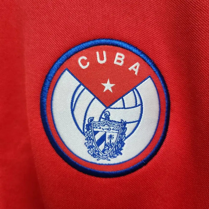 [BUNJANG] Adidas Cuba Track Top Red Jersey Jacket / 아디다스 쿠바 트랙탑 105 레드 져지 자켓 MM42