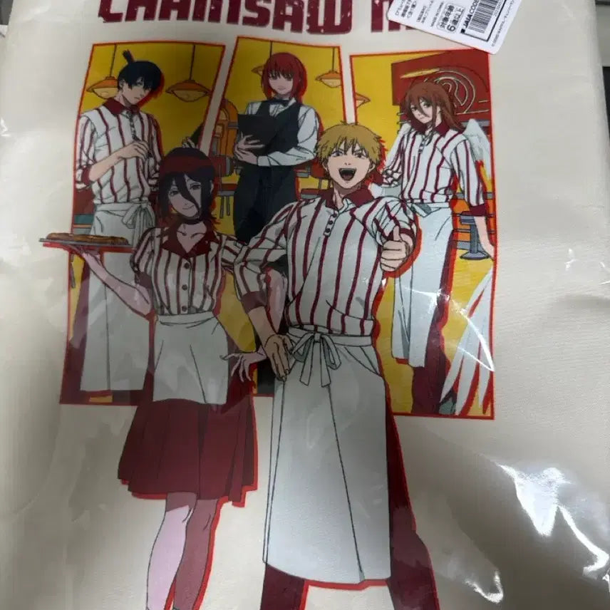 [BUNJANG] Chainsaw Man Round One Collaboration Eco Bag / 체인소맨 라운드원 콜라보 에코백 팝니다
