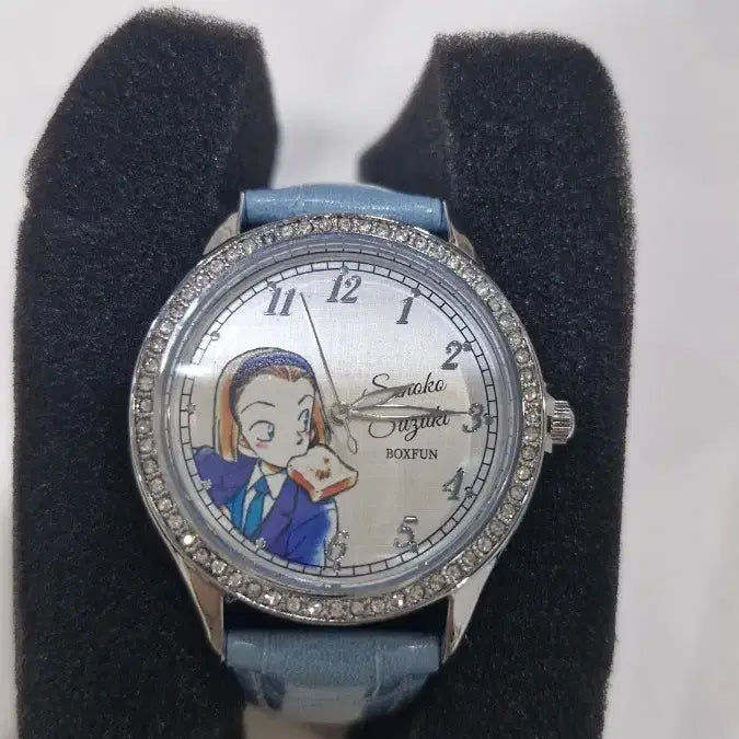 [BUNJANG] Detective Conan Sonoko Wristwatch / 명탐정코난 손목시계 소노코(보라)