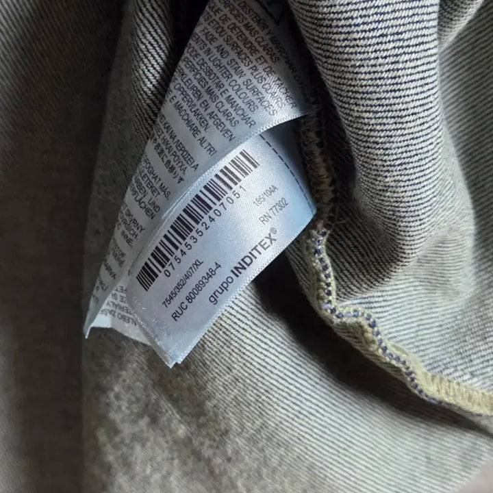 [BUNJANG] ZARA Origins Indigo Denim Shirt XL / ZARA 자라 오리진스 인디고 데님 셔츠 XL