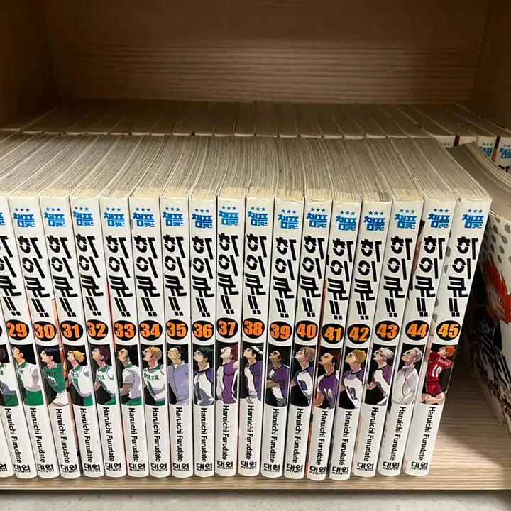 [BUNJANG] Haikyuu Complete Set + Complete Guidebook / 하이큐 전권 + 컴플리트 가이드북