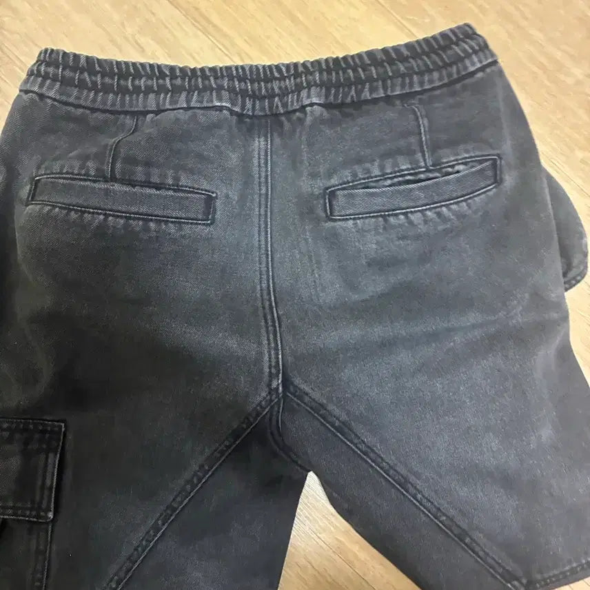 [BUNJANG] Solid Homme Jogger / 솔리드옴므 흑청 조거