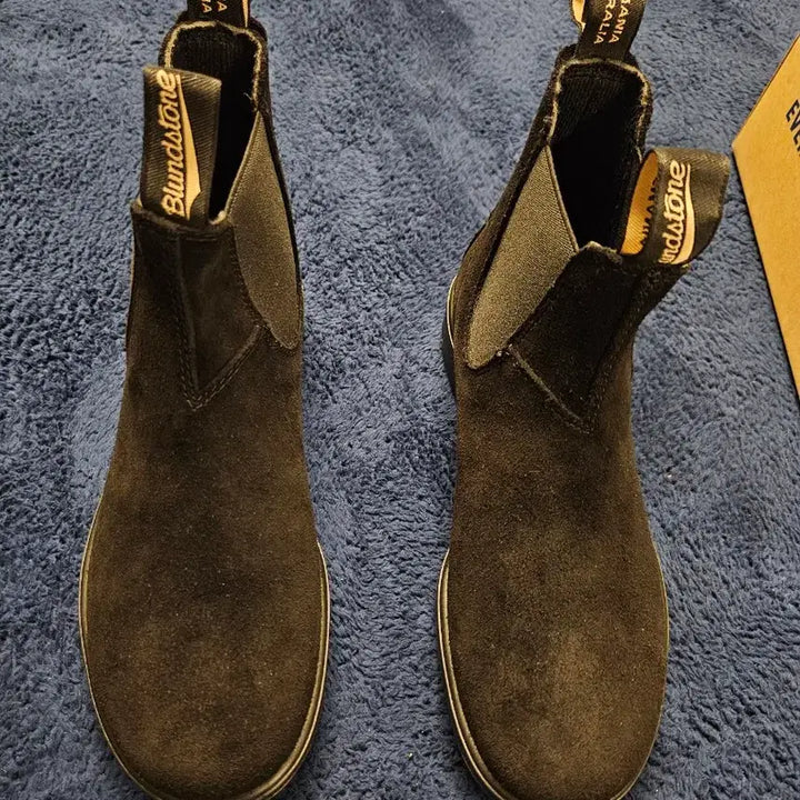 [BUNJANG] Blundstone 2405 Black Suede Chelsea Boots / 블런드스톤 2405 블랙 스웨이드 첼시부츠 7.5