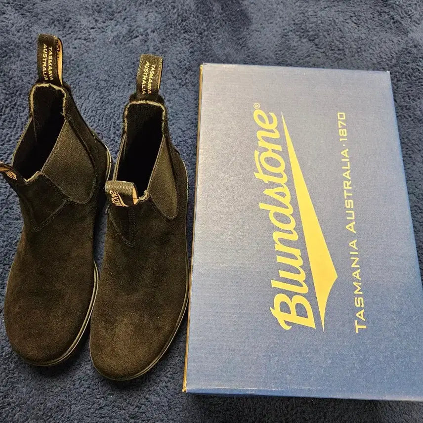 [BUNJANG] Blundstone 2405 Black Suede Chelsea Boots / 블런드스톤 2405 블랙 스웨이드 첼시부츠 7.5