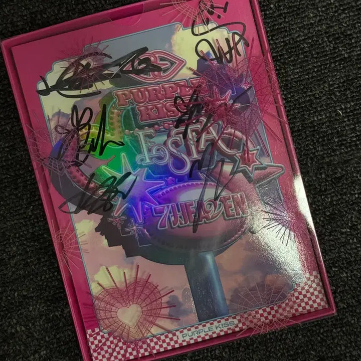 [BUNJANG] PURPLE KISS 7HEAVEN Signed Album / 퍼플키스 7HEAVEN 싸인 앨범 판매합니다.