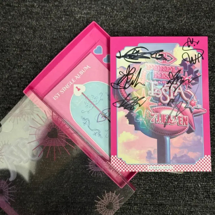 [BUNJANG] PURPLE KISS 7HEAVEN Signed Album / 퍼플키스 7HEAVEN 싸인 앨범 판매합니다.