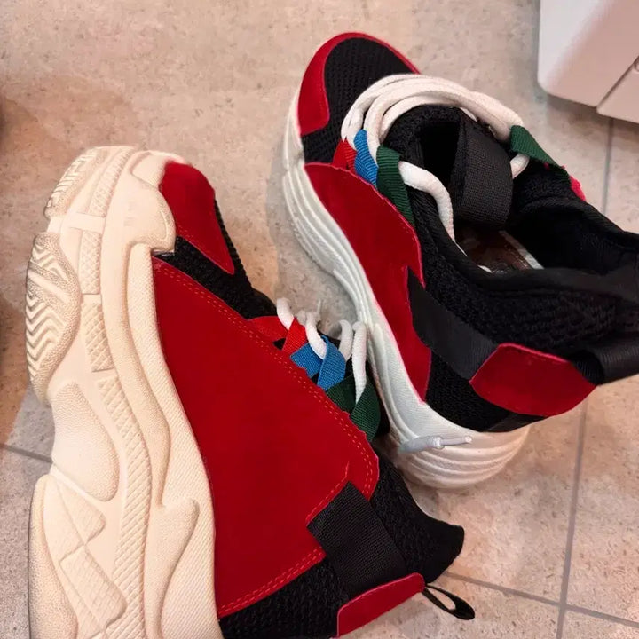 [BUNJANG] Women's Height-Increasing Sneakers 225 / <거의새제품> 총2족 여성 키높이 운동화 스니커즈 225