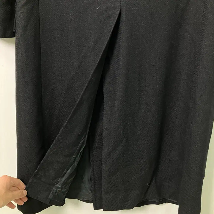 [BUNJANG] Vintage Gucci Double Breasted Coat / 7-80's 올드 구찌 블랙 더블 브레스티드 코트 48