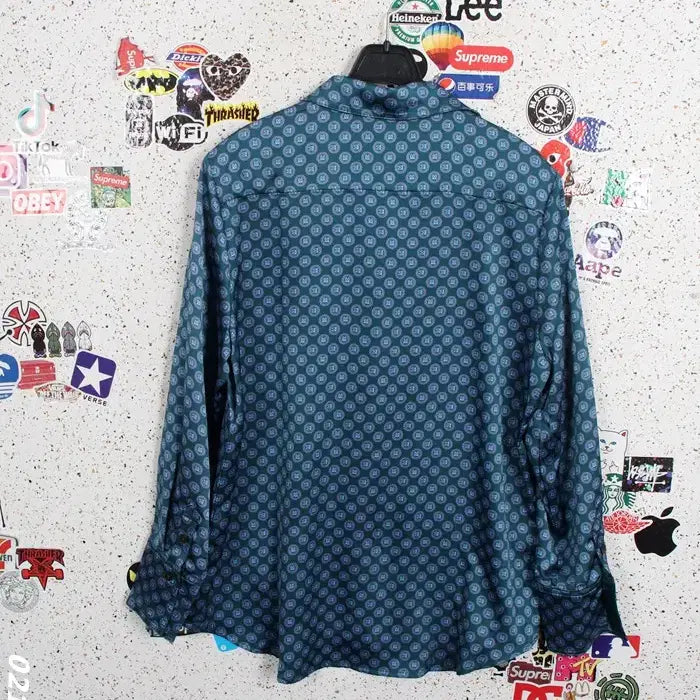 [BUNJANG] Lang &amp; Lu Patterned Blouse (Size 66) / [득템가]여성66 / 랭앤루 패턴 셔츠 블라우스BL 21-73
