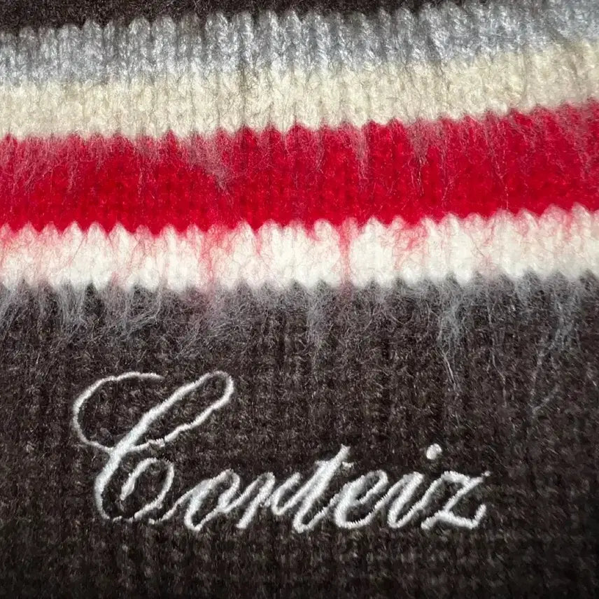 [BUNJANG] Corteiz Brown Stripe Beanie / Corteiz 코르테이즈 브라운 스트라이프 비니