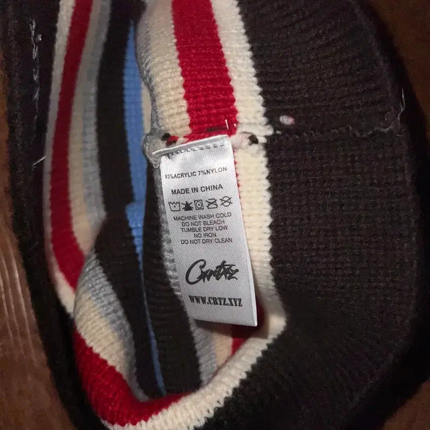 [BUNJANG] Corteiz Brown Stripe Beanie / Corteiz 코르테이즈 브라운 스트라이프 비니