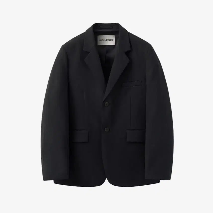 [BUNJANG] In Silence Oversized Wool Blazer Black / (L) 인사일런스 오버사이즈 울 블레이저 블랙