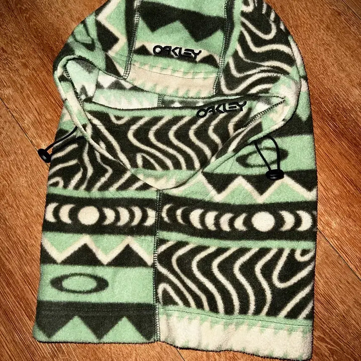 [BUNJANG] Oakley Fleece Balaclava Mint Pattern / 오클리 플리스 바라클라바 민트 패턴
