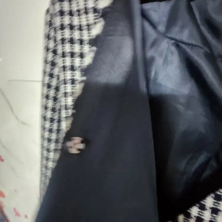 [BUNJANG] Ri&amp;Co Check Tweed Dress / 새상품  Ri&amp;Co 체크 트위드 원피스 통통 66  크게 입는분또는77