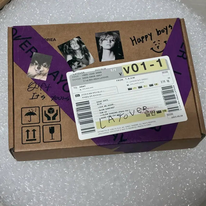 [BUNJANG] BTS V Layover Album / BTS 뷔 V Layover 앨범 판매