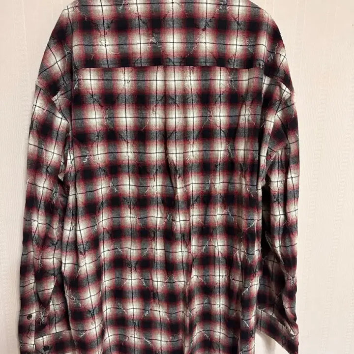 [BUNJANG] Juun.J Argyle Shirt Red 52 / 준지 아가일 셔츠 레드 52