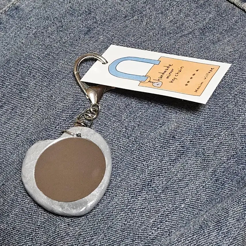 [SOLD OUT] 케짐빌리지 미러 키체인 키링