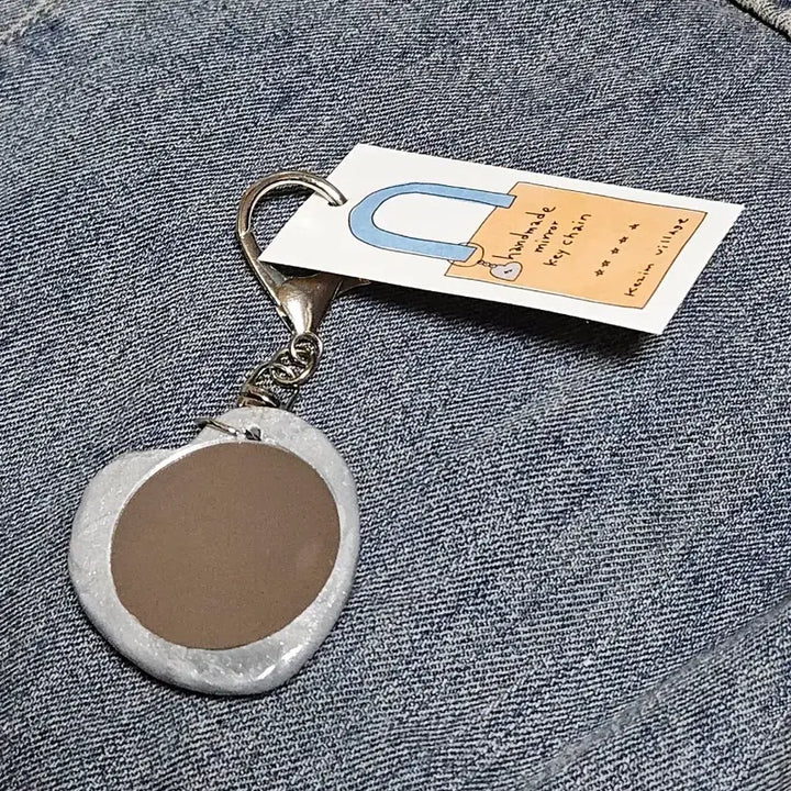 [SOLD OUT] 케짐빌리지 미러 키체인 키링