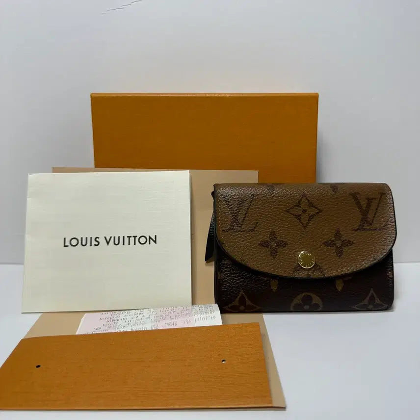 [BUNJANG] Louis Vuitton Rosalie Coin Purse Monogram Reverse Canvas / 가격인하 [S/풀구성] 루이비통 로잘리 코인 퍼스 모노그램 리버스 캔버스